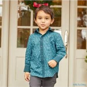 Matilda Jane- Jack Frost Button Up Shirt- NWT- size 4